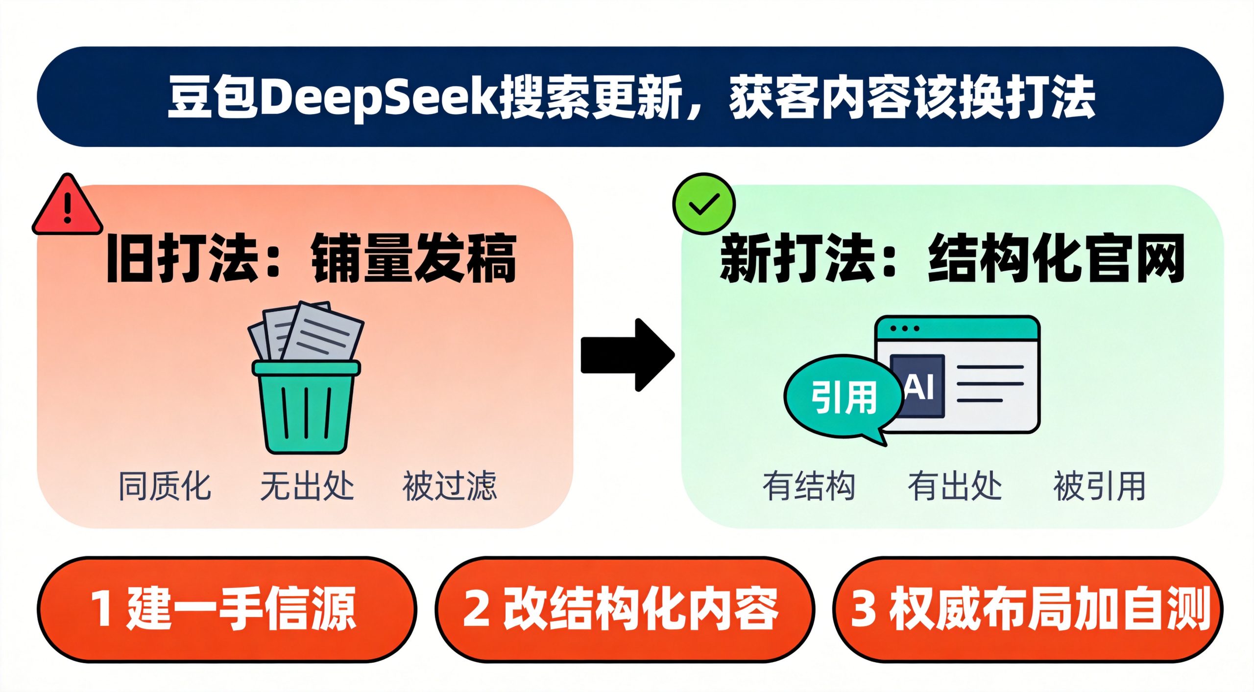 豆包DeepSeek搜索更新:外贸获客内容该换打法