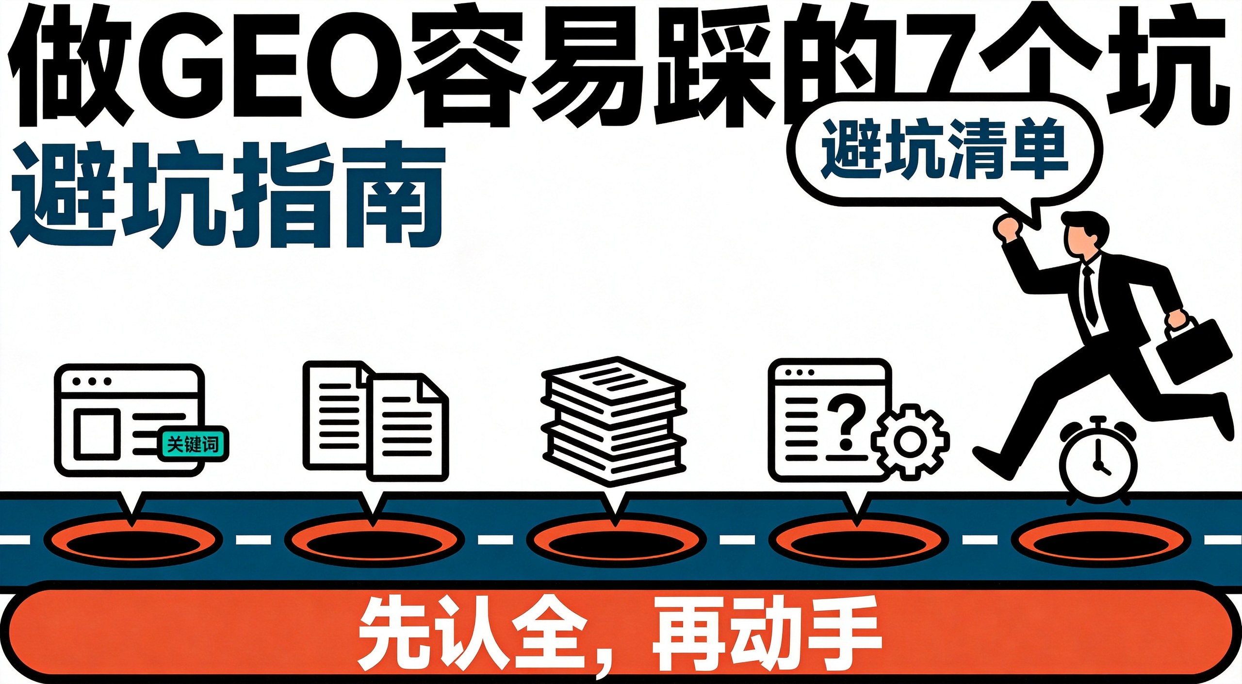 企业做GEO容易踩的7个坑